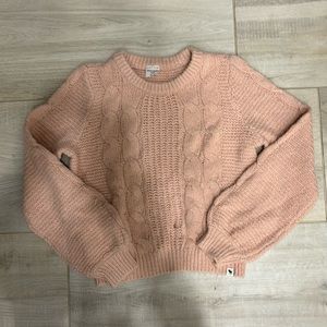 Blush Pink Abercrombie Kids Sweater